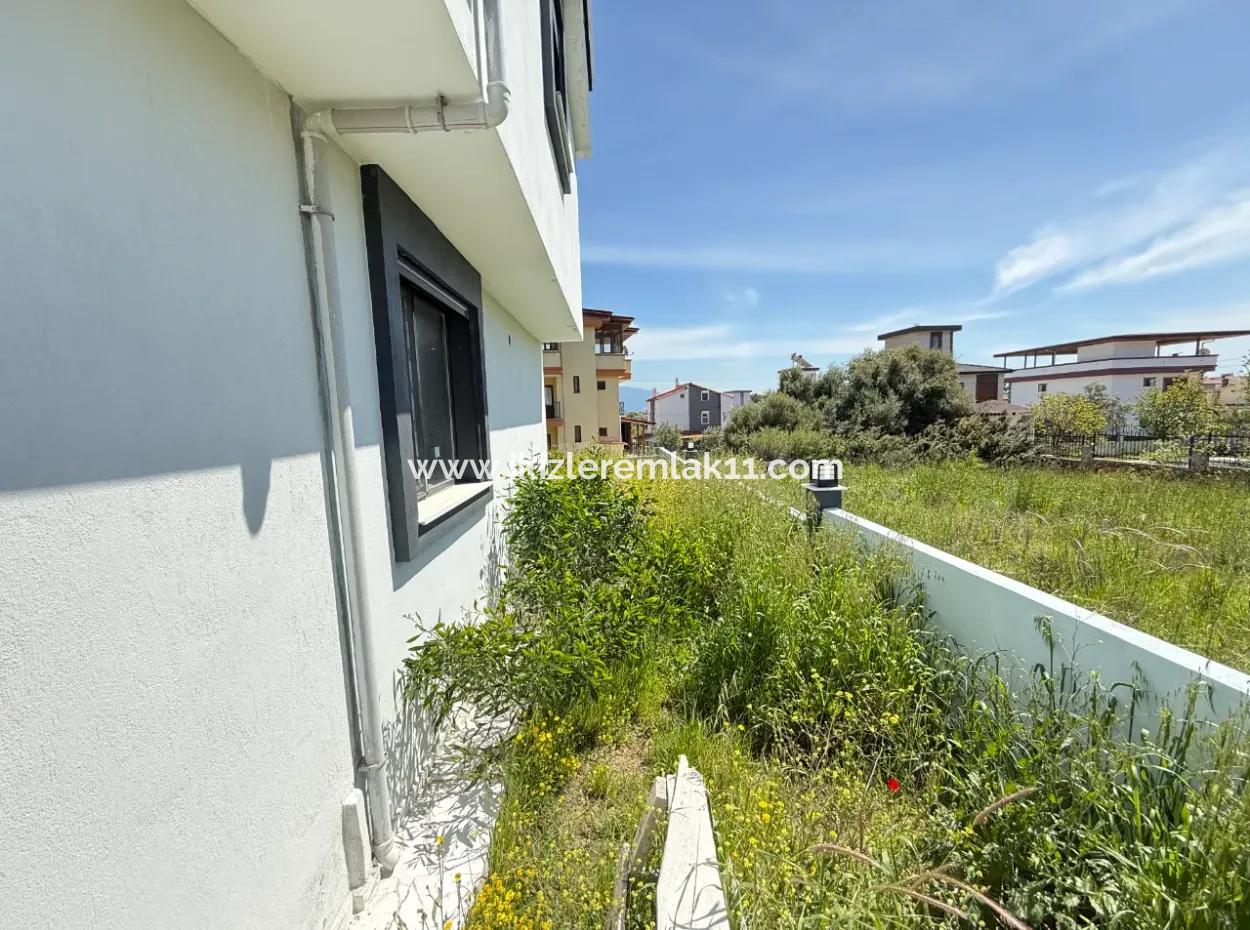 2 1 New Duplex Cottage With Sea View With Large Garden For Sale In Doganbey, Seferihisar