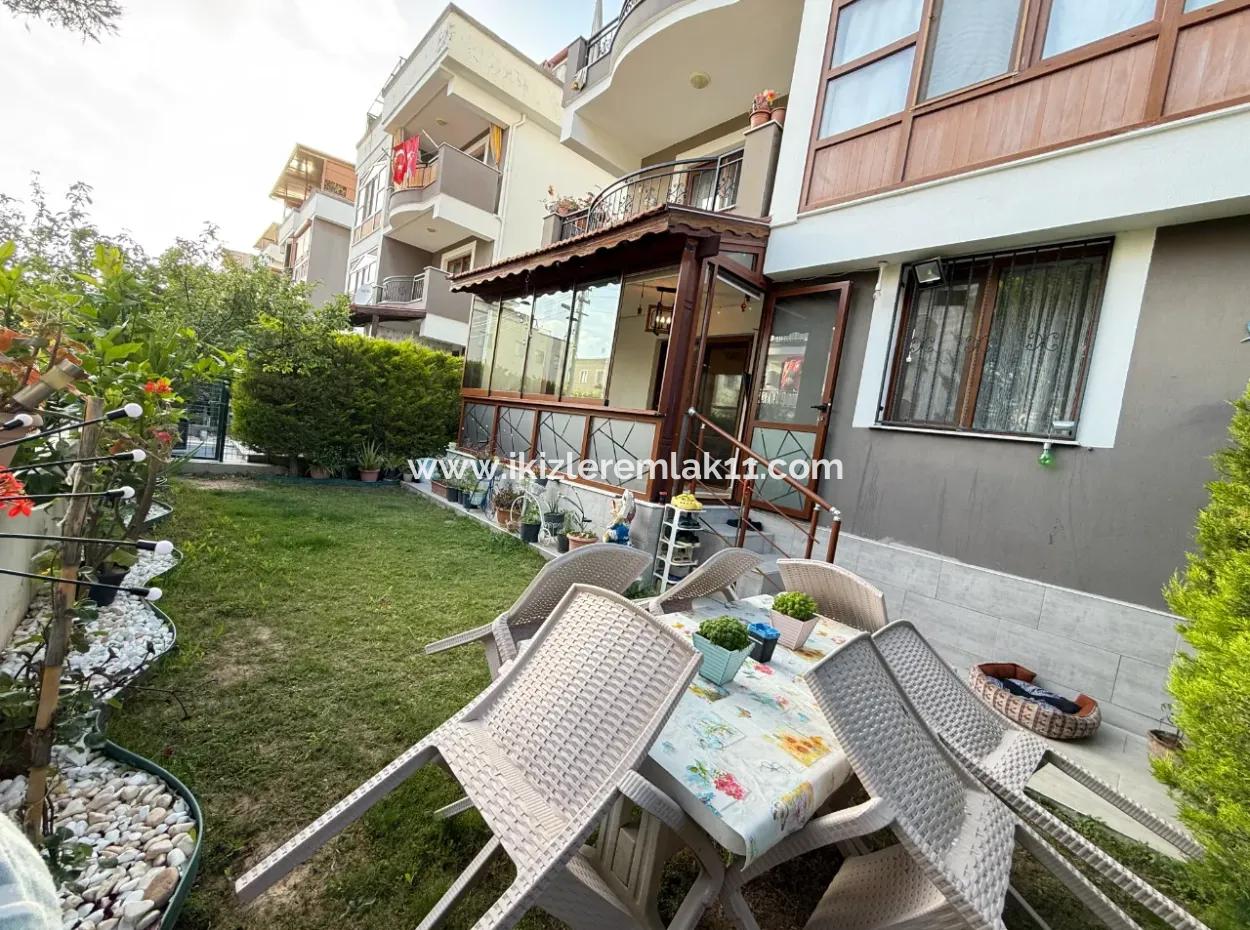 2 1 Apartment With Ground Floor Garden For Sale In The Center Of Seferihisar Ürkmez