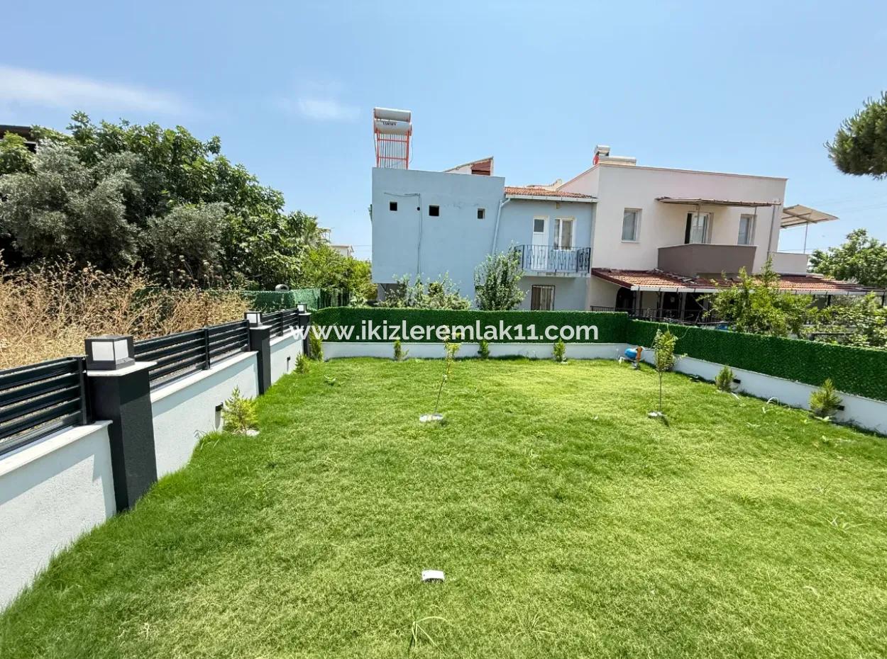 3 1 Detached New Villa With Large Garden For Sale In Doganbey, Seferihisar