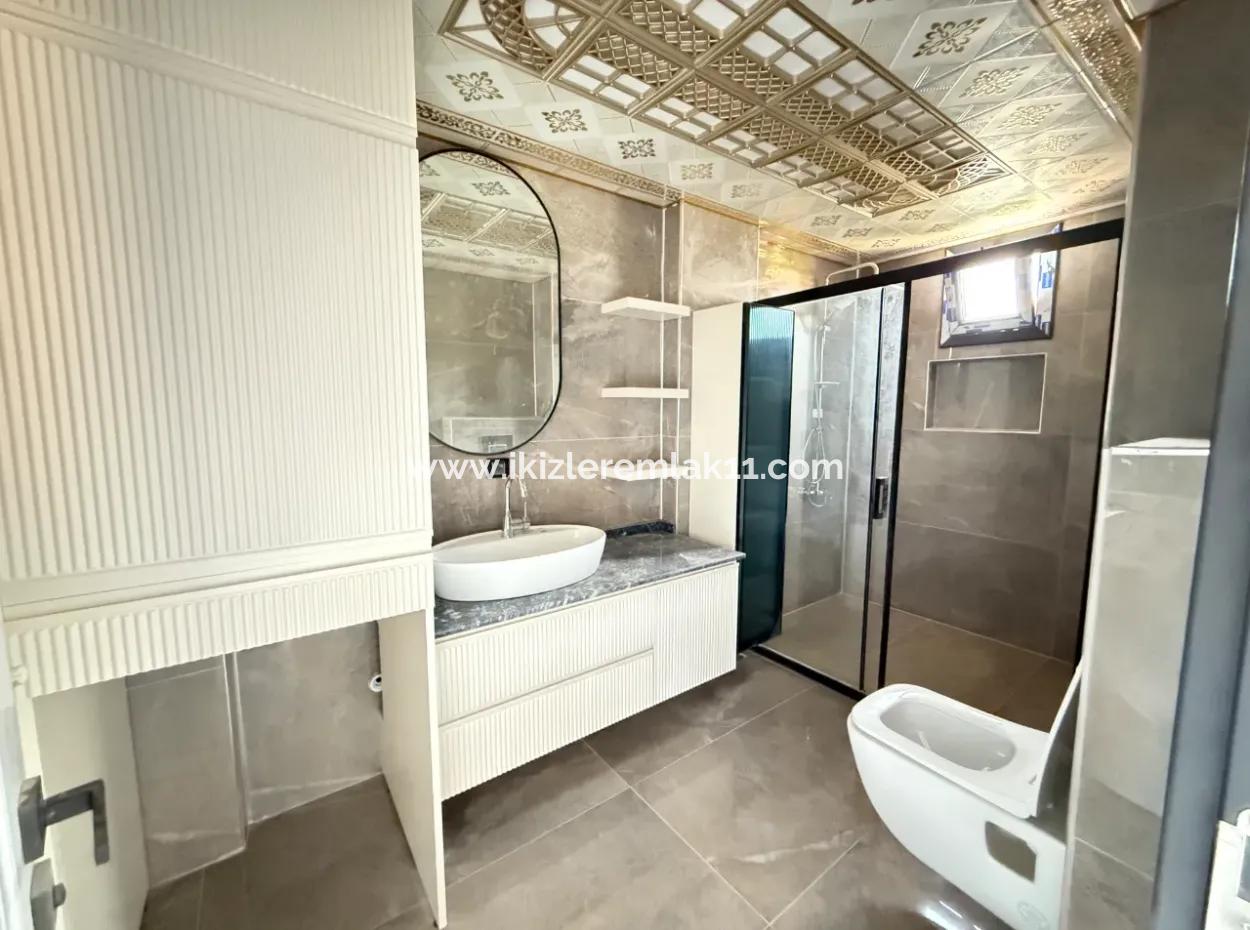 3 1 Detached New Villa With Large Garden For Sale In Doganbey, Seferihisar