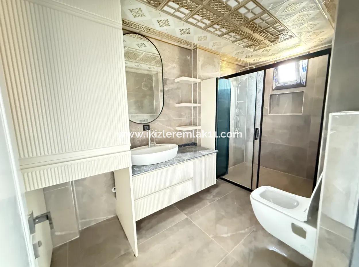 3 1 Detached New Villa With Large Garden For Sale In Doganbey, Seferihisar