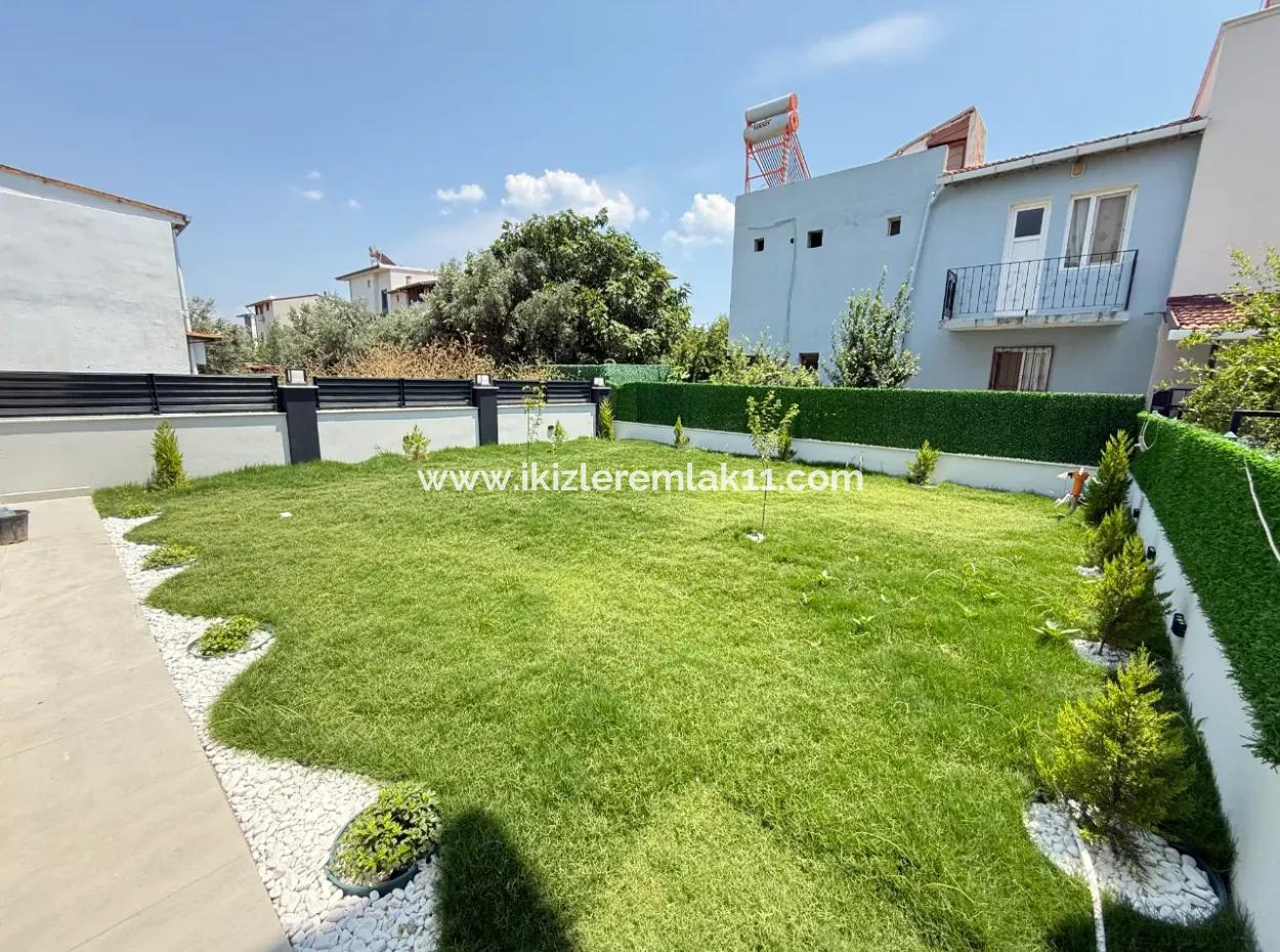 3 1 Detached New Villa With Large Garden For Sale In Doganbey, Seferihisar