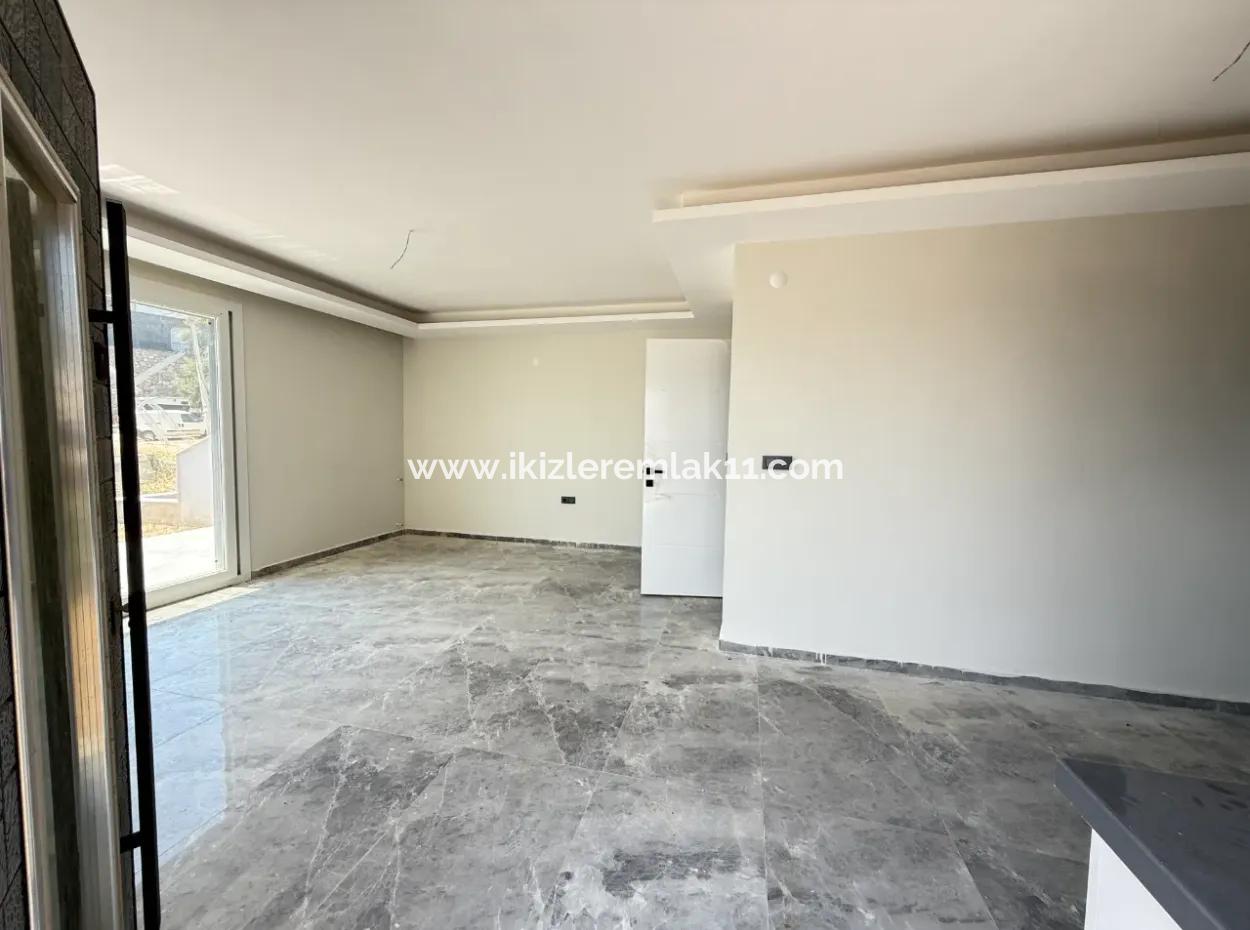 3 In 1 Brand New Villa With Sea View Garden For Sale In Doganbey, Seferihisar