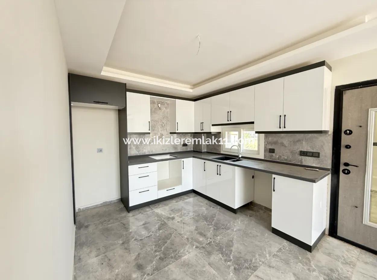 3 In 1 Brand New Villa With Sea View Garden For Sale In Doganbey, Seferihisar