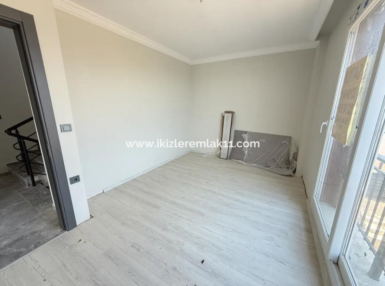 3 In 1 Brand New Villa With Sea View Garden For Sale In Doganbey, Seferihisar