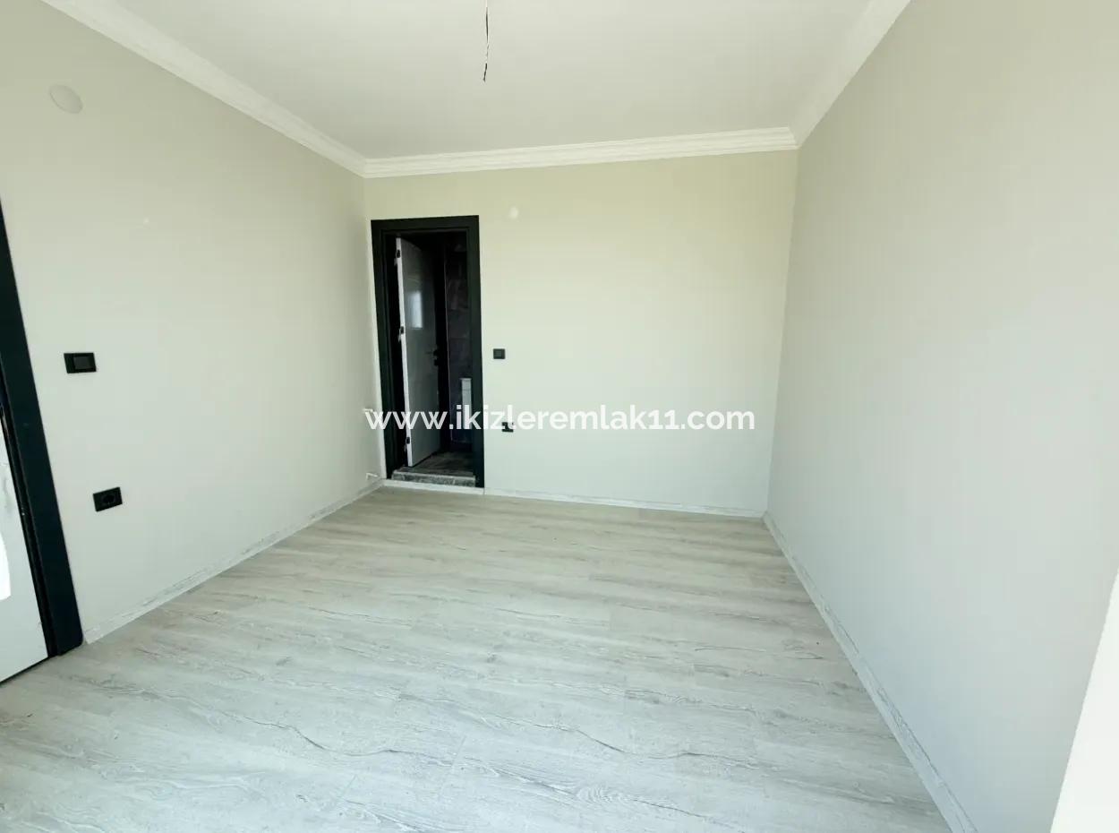 3 In 1 Brand New Villa With Sea View Garden For Sale In Doganbey, Seferihisar