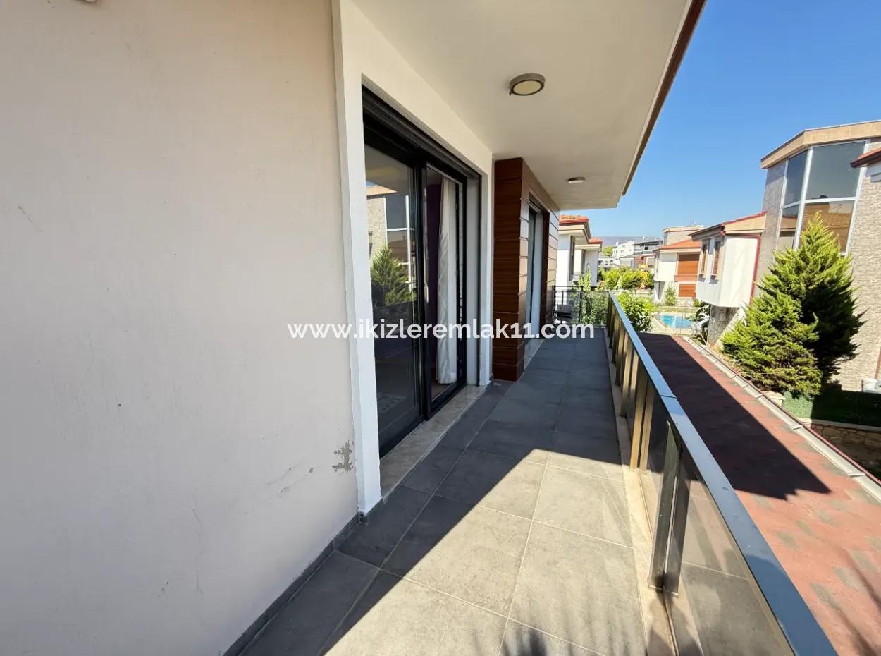3 1 Detached Garden Duplex Villa With Pool For Sale In Doganbey, Seferihisar