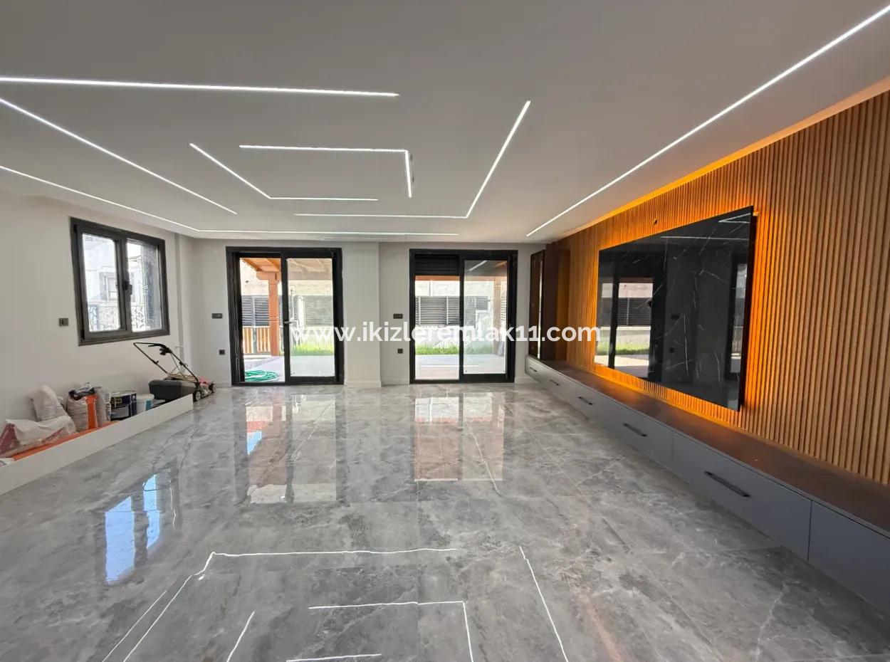 3 1 Detached Ultra Luxury Duplex Villa For Sale In Doganbey, Seferihisar