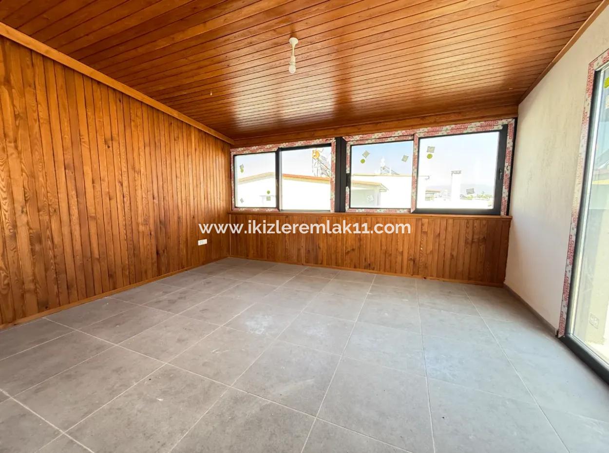 3 In 1 Villa With Zero Garden For Sale Near The Sea In Doganbey, Seferihisar