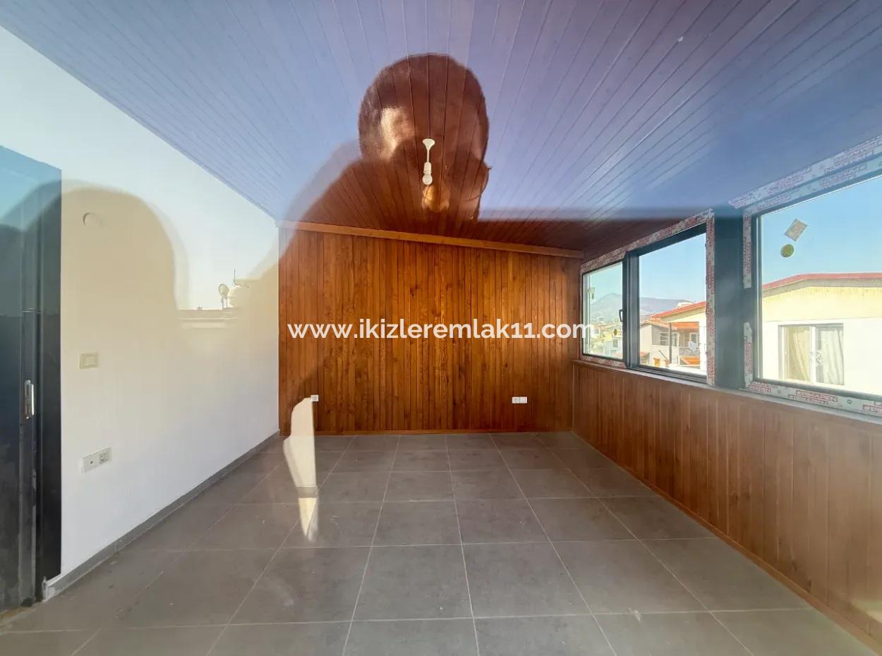 3 In 1 Villa With Zero Garden For Sale Near The Sea In Doganbey, Seferihisar