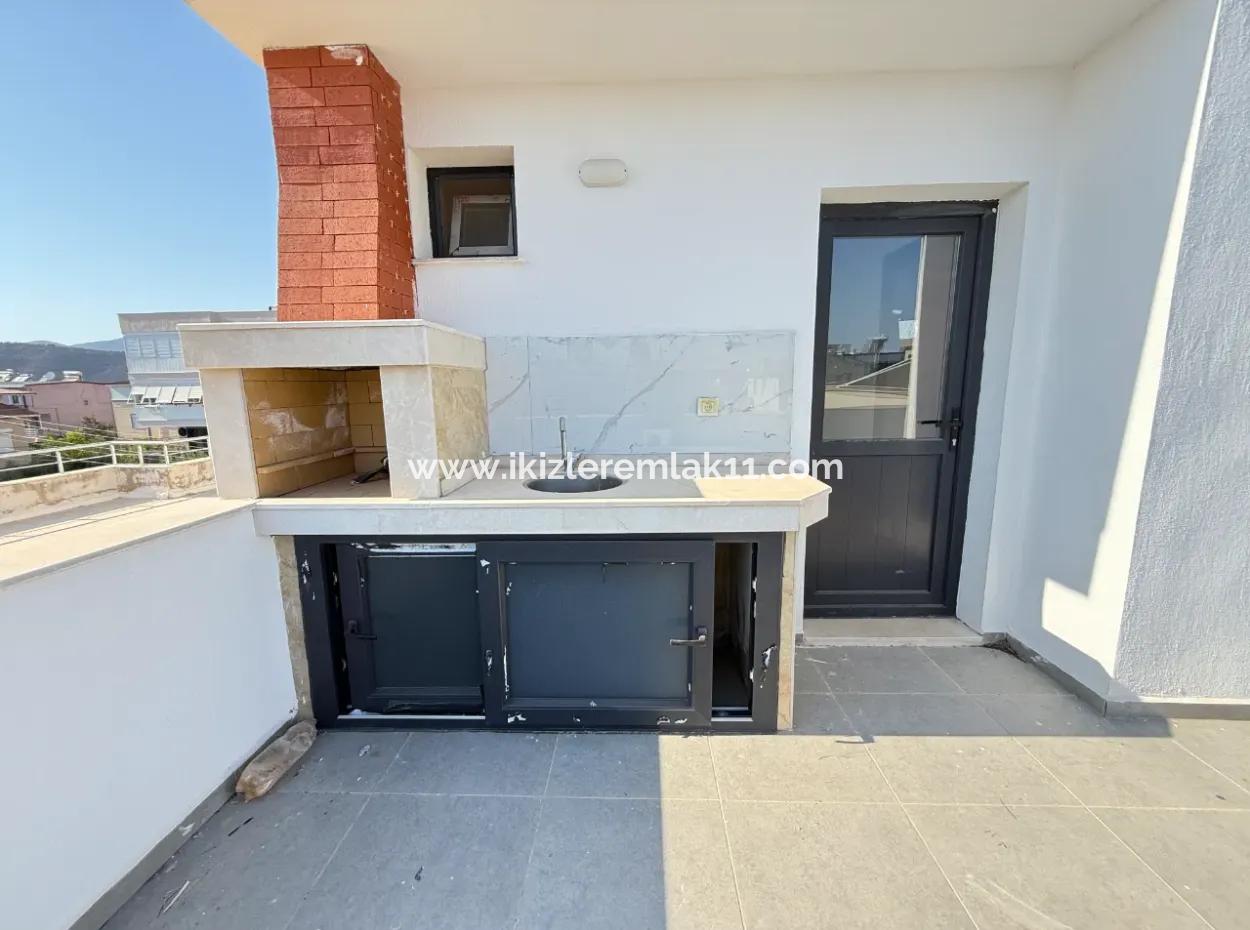 3 In 1 Villa With Zero Garden For Sale Near The Sea In Doganbey, Seferihisar