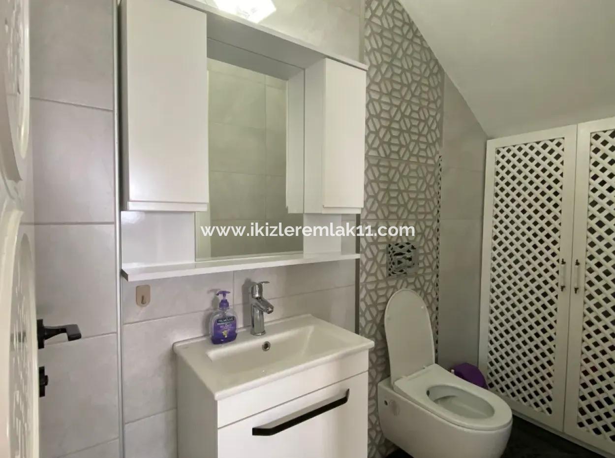 3 1 Detached Sea View Villa With Pool For Sale In Doganbey, Seferihisar