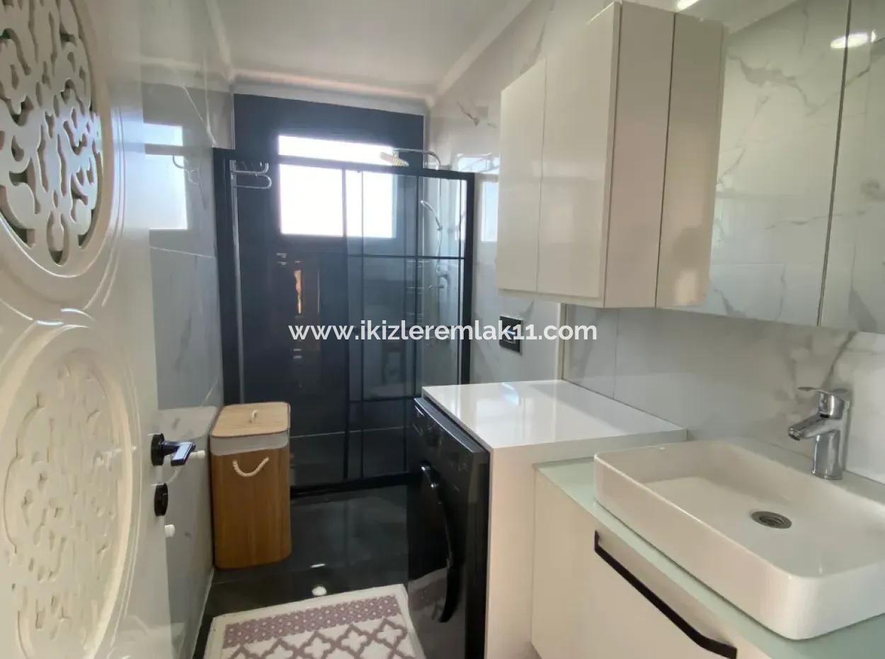 3 1 Detached Sea View Villa With Pool For Sale In Doganbey, Seferihisar