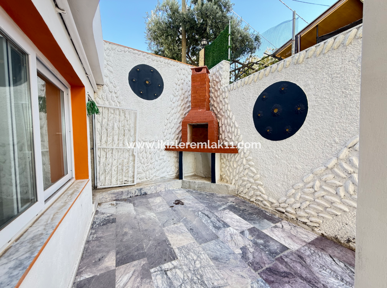 2 1 Garden Floor Free Flat For Sale In Seferihisar Ürkmez