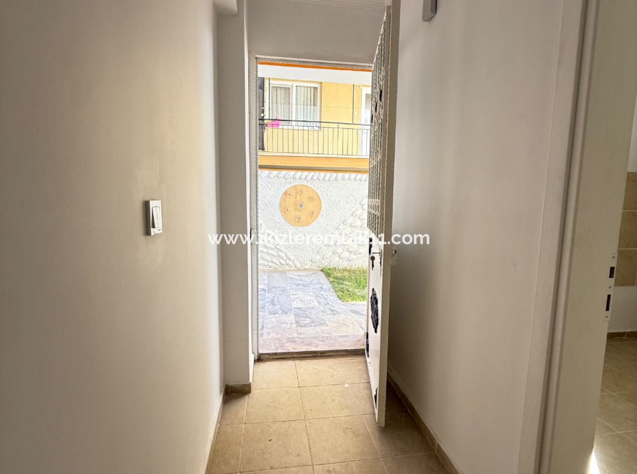 2 1 Garden Floor Free Flat For Sale In Seferihisar Ürkmez