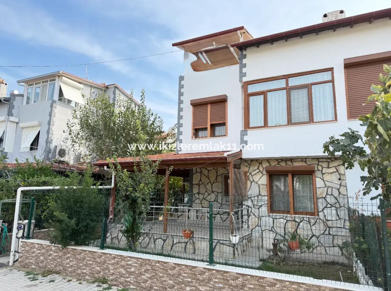 3 1 Villa With Large Garden For Sale In Seferihisar Doğanbey Center