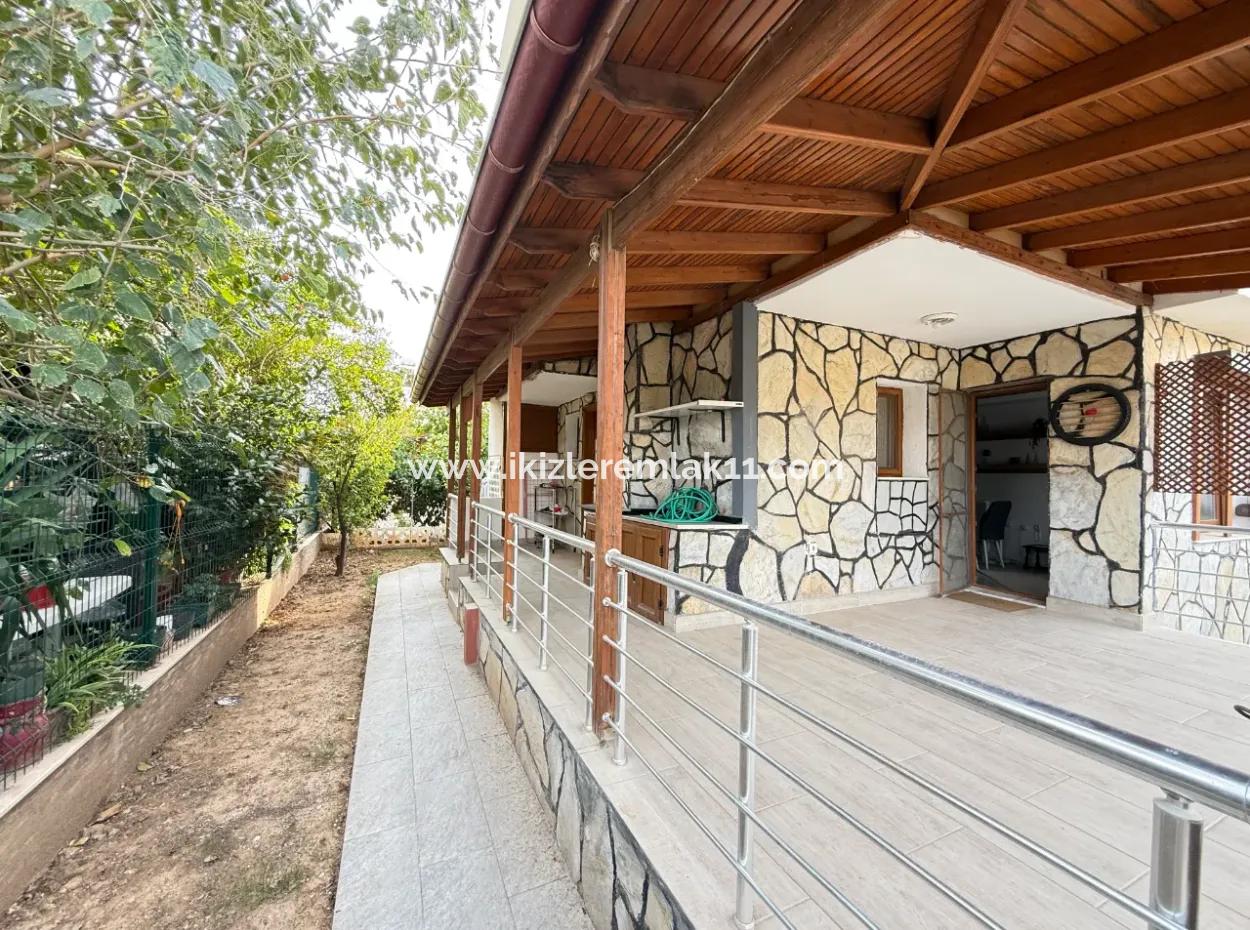 3 1 Villa With Large Garden For Sale In Seferihisar Doğanbey Center