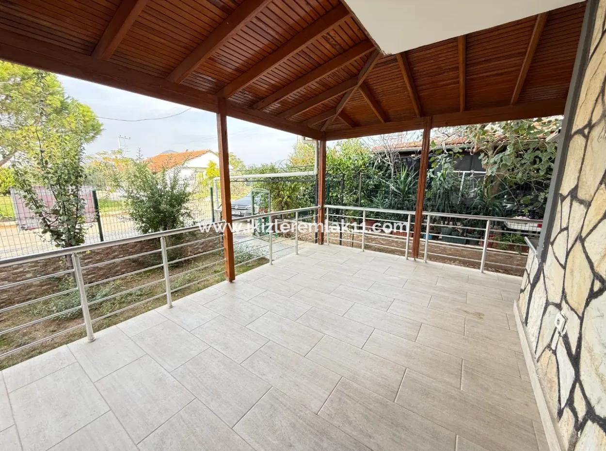 3 1 Villa With Large Garden For Sale In Seferihisar Doğanbey Center