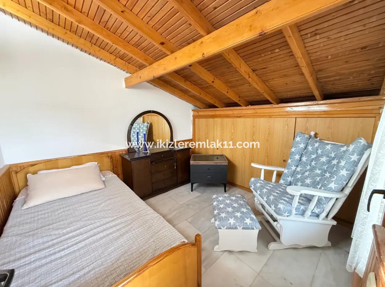 3 1 Villa With Large Garden For Sale In Seferihisar Doğanbey Center