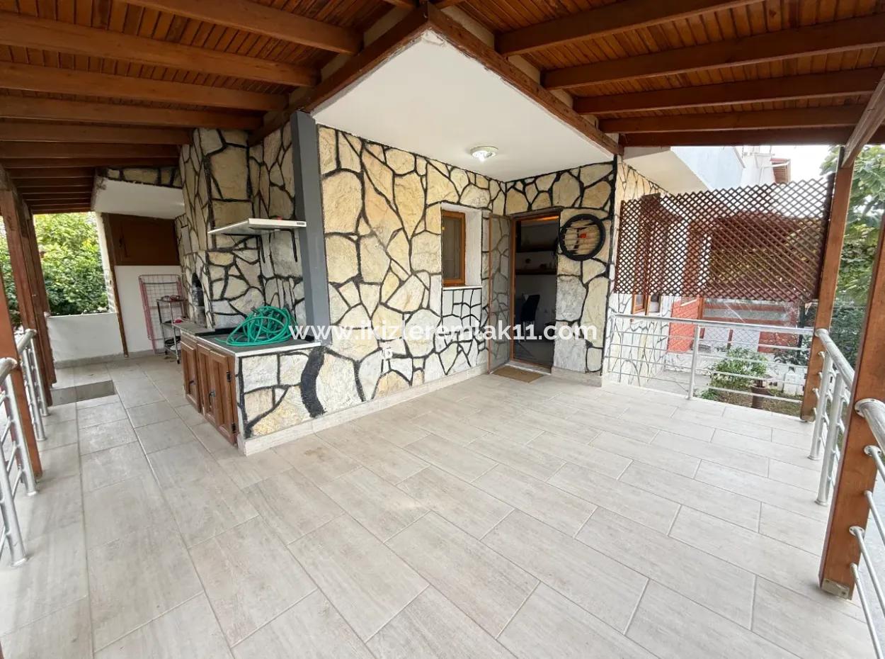 3 1 Villa With Large Garden For Sale In Seferihisar Doğanbey Center
