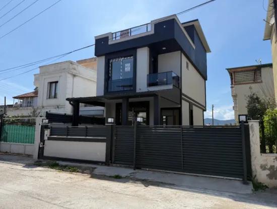 Single Detached Brand New 3 1 Villa With Large Garden For Sale In Doganbey, Seferihisar