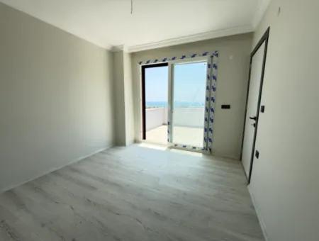 3 In 1 Brand New Villa With Sea View Garden For Sale In Doganbey, Seferihisar