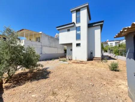 Single Detached 3 1 Parent Villa In A Garden Of 390 M2 For Sale In Doganbey, Seferihisar