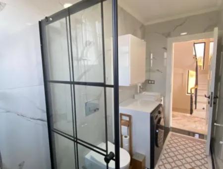 3 1 Detached Sea View Villa With Pool For Sale In Doganbey, Seferihisar