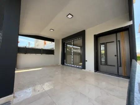 Single Detached Brand New 3 1 Villa With Large Garden For Sale In Seferihisar Doğanbey