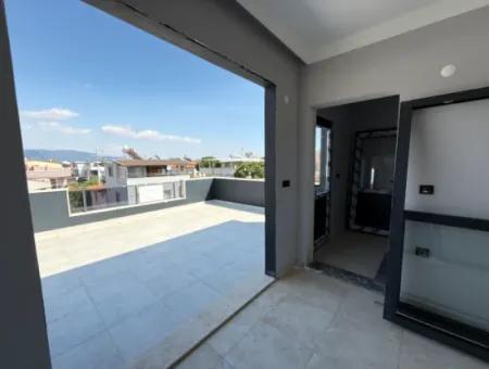 Single Detached Brand New 3 1 Villa With Large Garden For Sale In Seferihisar Doğanbey