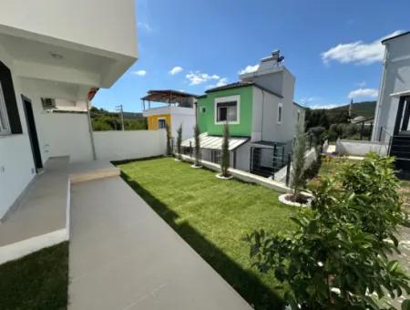 2 1 Villa With Zero Garden For Sale In Seferihisar Doganbeypayamli