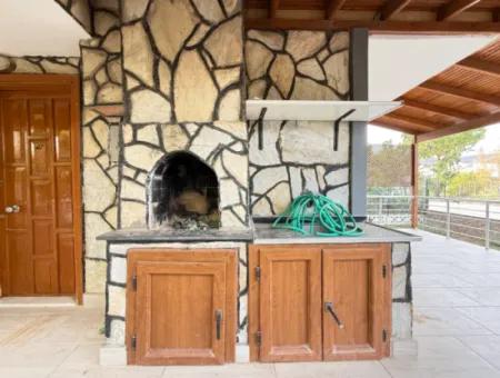 3 1 Villa With Large Garden For Sale In Seferihisar Doğanbey Center