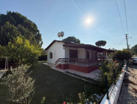 Seferihisar Doğanbey Single Storey Detached On The Sea Side 2 1 240 Meters² Summer House In A Garden