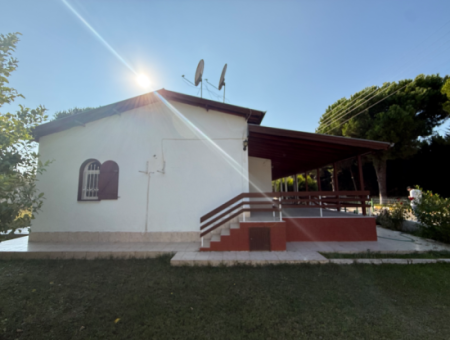 Seferihisar Doğanbey Single Storey Detached On The Sea Side 2 1 240 Meters² Summer House In A Garden