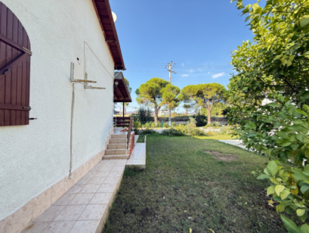 Seferihisar Doğanbey Single Storey Detached On The Sea Side 2 1 240 Meters² Summer House In A Garden