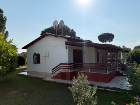 Seferihisar Doğanbey Single Storey Detached On The Sea Side 2 1 240 Meters² Summer House In A Garden