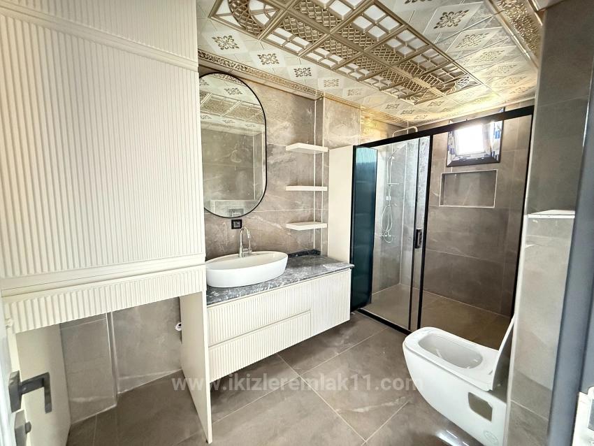 Отдельная Вилла 3+1 С Нулевым Садом На Продажу В Сеферихисар Доганбей