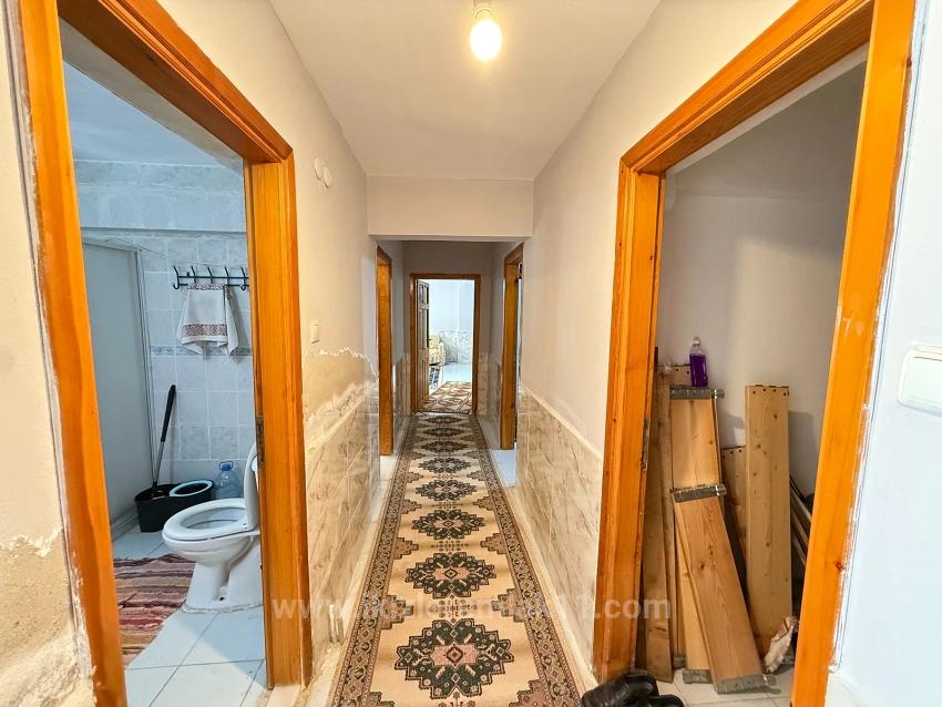 Квартира 3+1 С Садом На Продажу В Уркмезе, 250 Метров От Моря, Доступная Цена