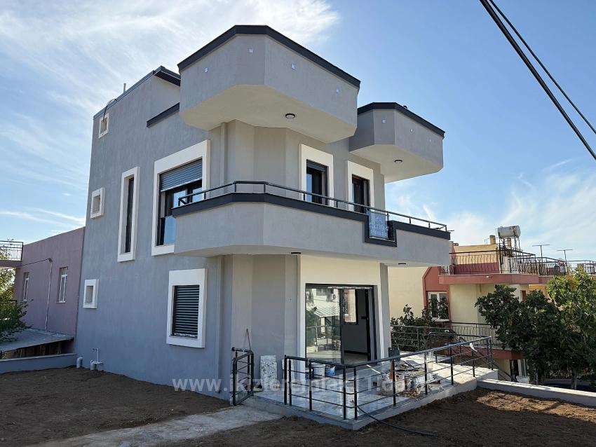 Угловая Вилла 3+1 С Видом На Море И Отдельной Кухней В Уркмезе