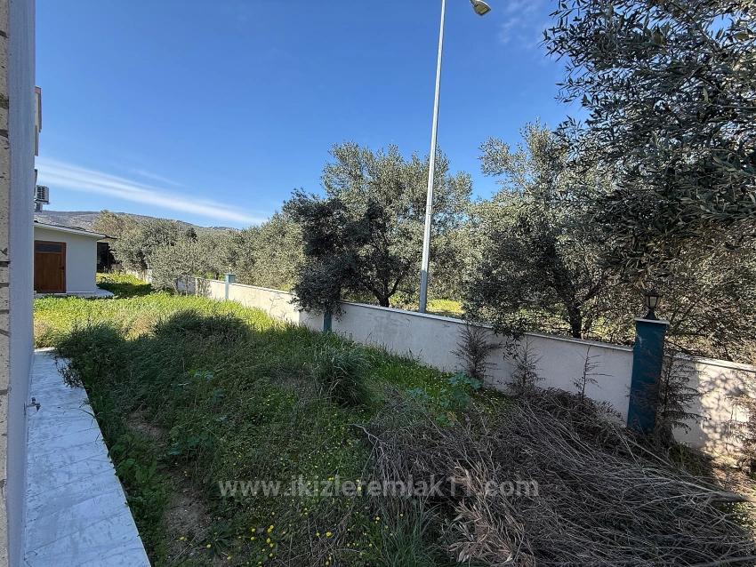 Отдельная Вилла 3+1 С Большим Садом На Продажу В Сеферихисар Доганбей