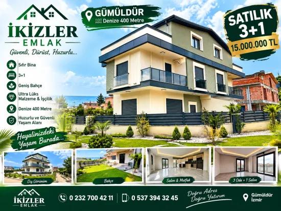 В Gümüldür Продается Ультра Роскошная 3+1 Вилла