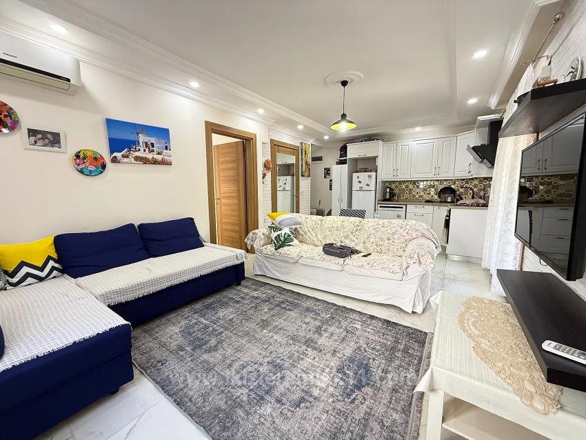 Seferihisar Doğanbey'de Satılık 2+1 Bahçeli Full Eşyalı Villa